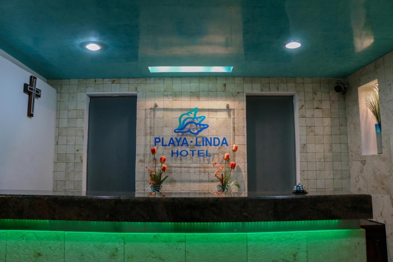 Playa Linda Hotel Прогресо Экстерьер фото